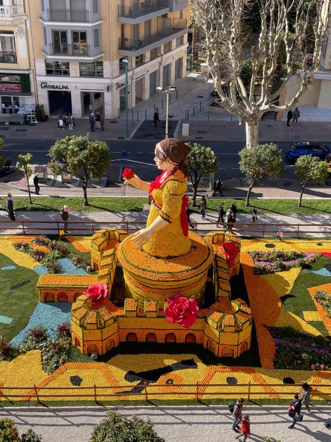Centre Vue Imprenable Sur Et Jardin Bioves Menton