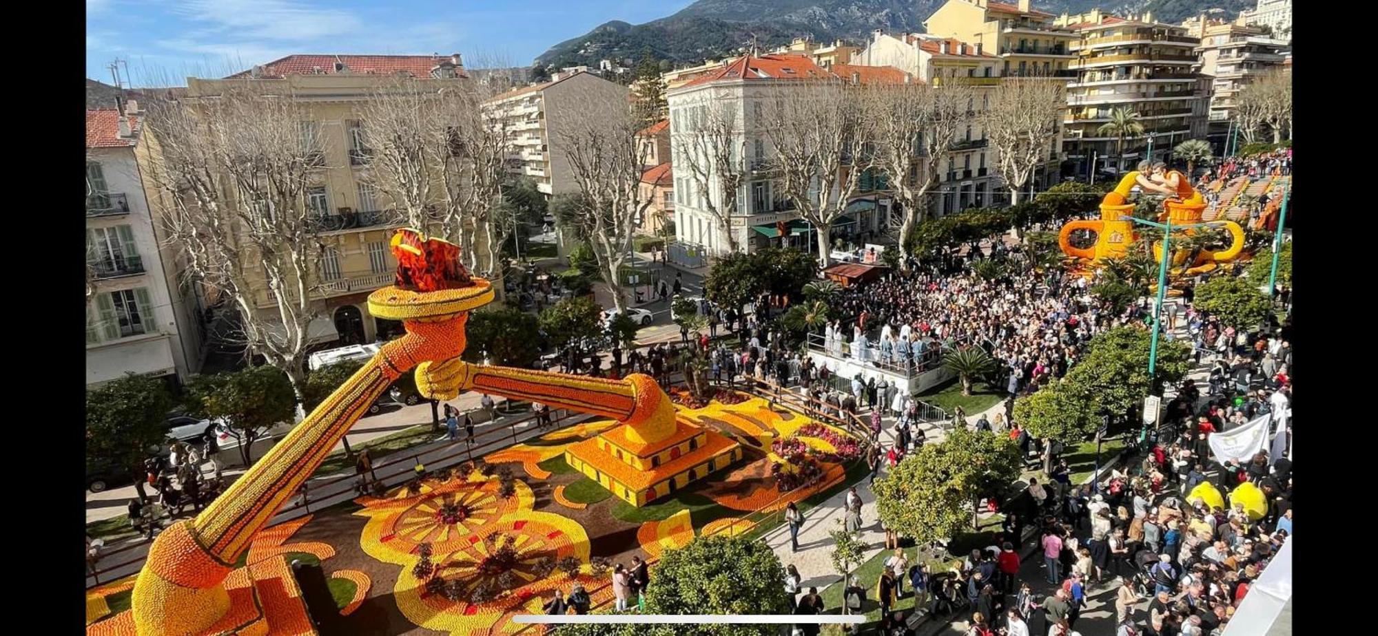 Centre Vue Imprenable Sur Et Jardin Bioves Apartment Menton